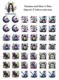 Shadow and Stem 4 - Clipart Mini
