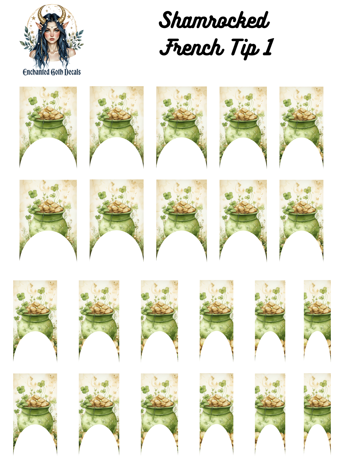 Shamrocked - French Tip 1