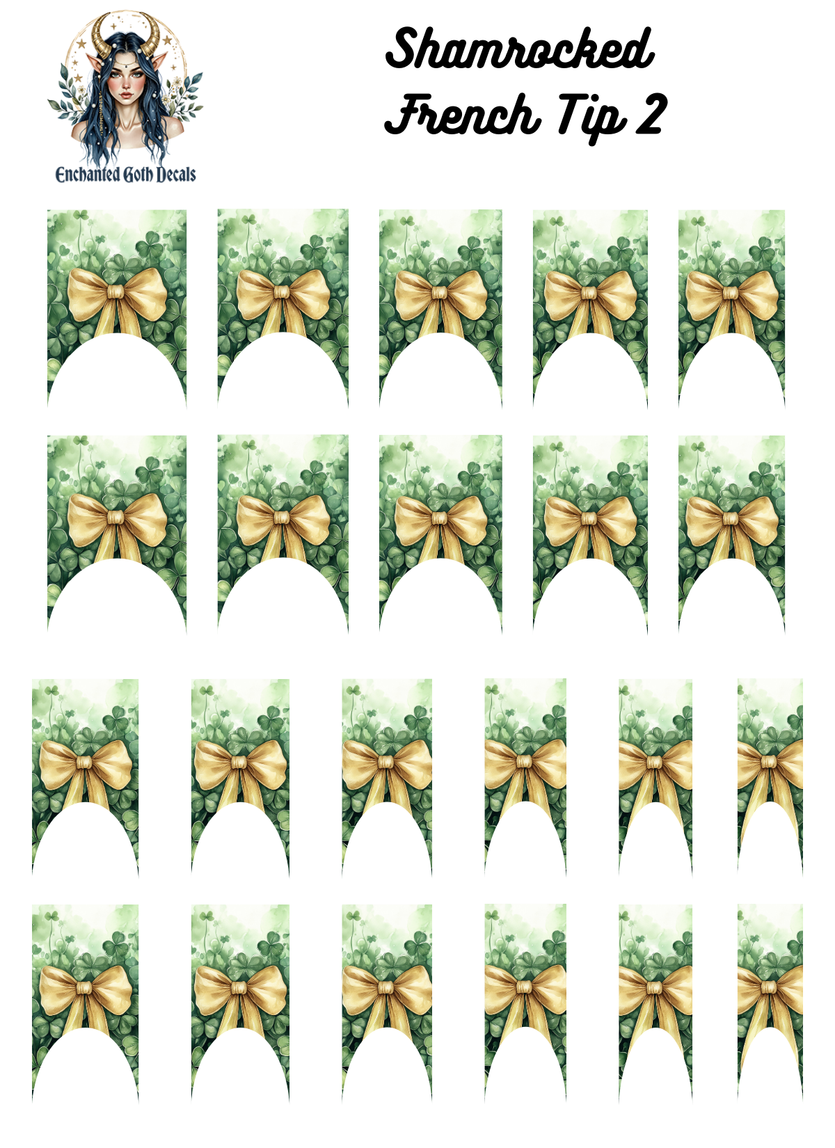 Shamrocked - French Tip 2