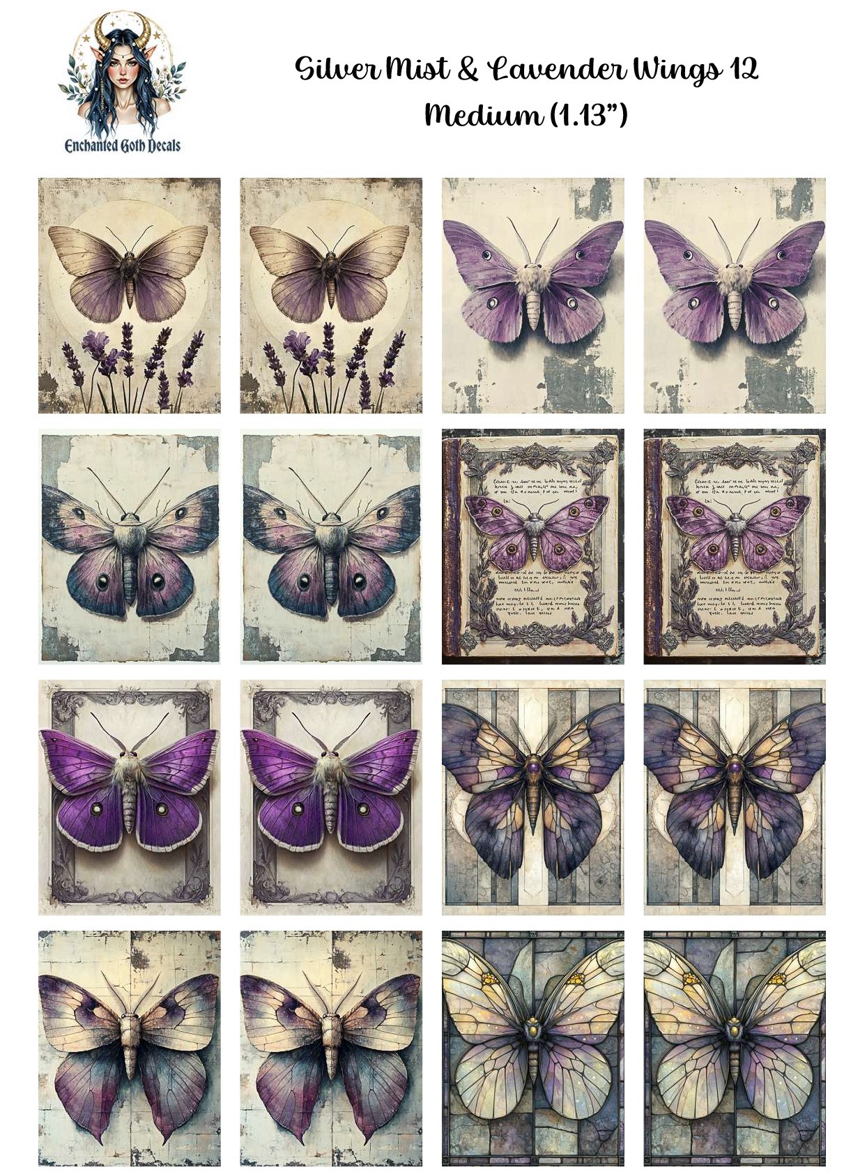 Silver Mist and Lavender Wings 12