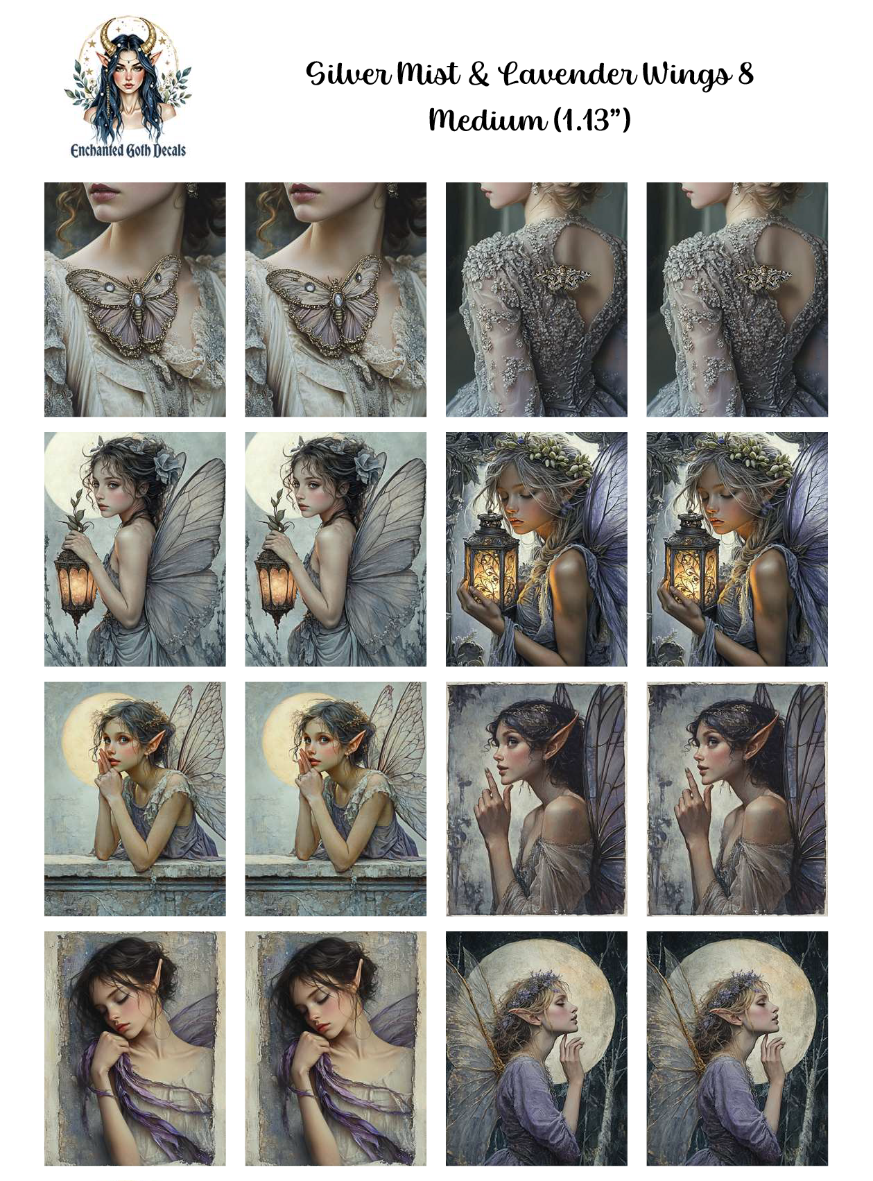 Silver Mist and Lavender Wings 8