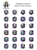 Skull Bloom 2 - Clipart