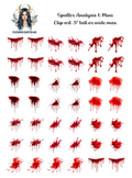 Spatter Analysis 1 - Clipart Mini