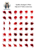 Spatter Analysis 2 - Clipart Mini