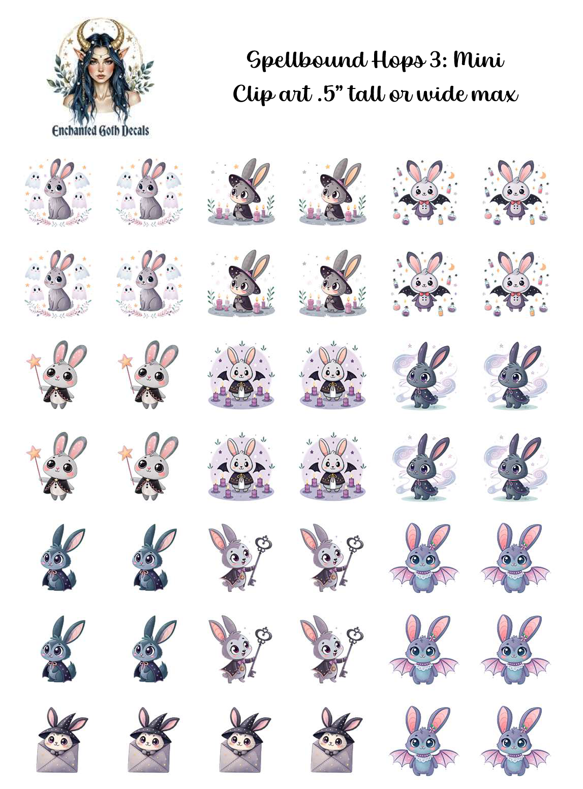 Spellbound Hops 3 - Clipart Mini