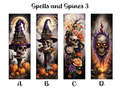 Spells and Spines Bookmarks: Sheet 3