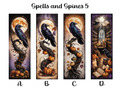 Spells and Spines Bookmarks: Sheet 5