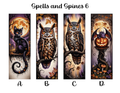 Spells and Spines Bookmarks: Sheet 6