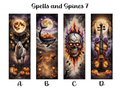 Spells and Spines Bookmarks: Sheet 7