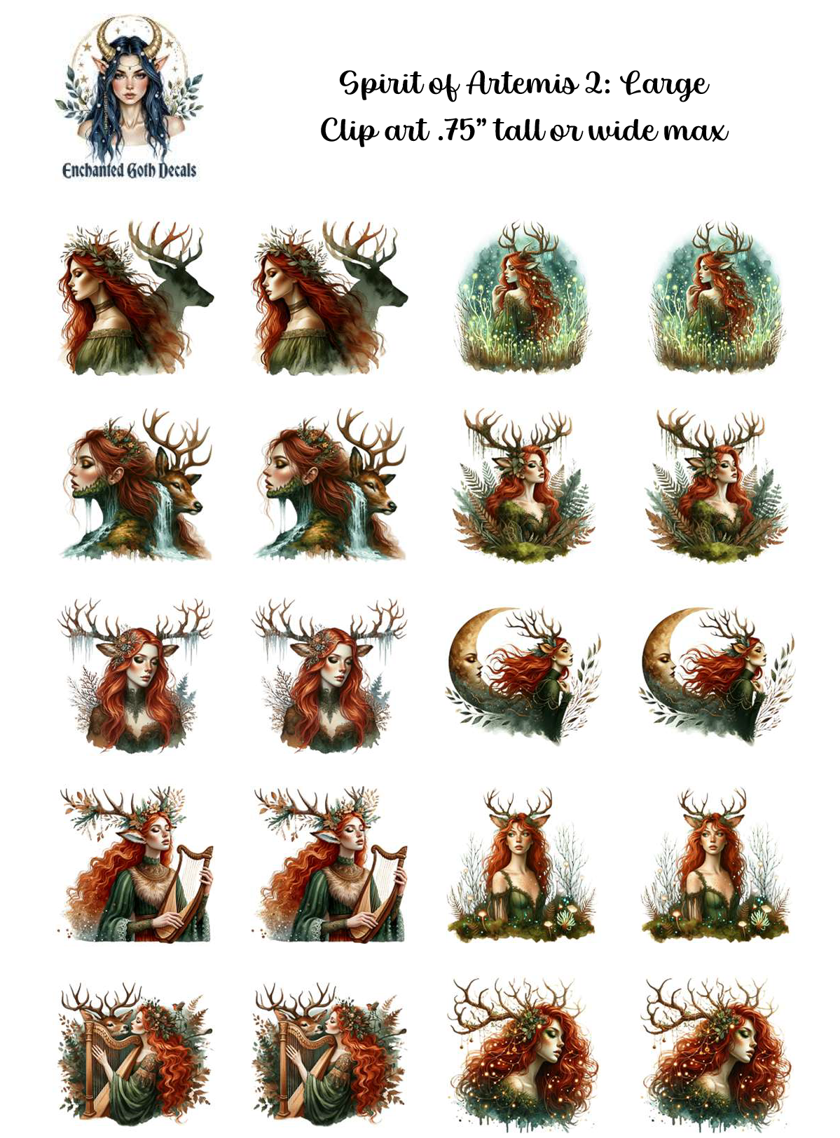 Spirit of Artemis 2 - Clipart