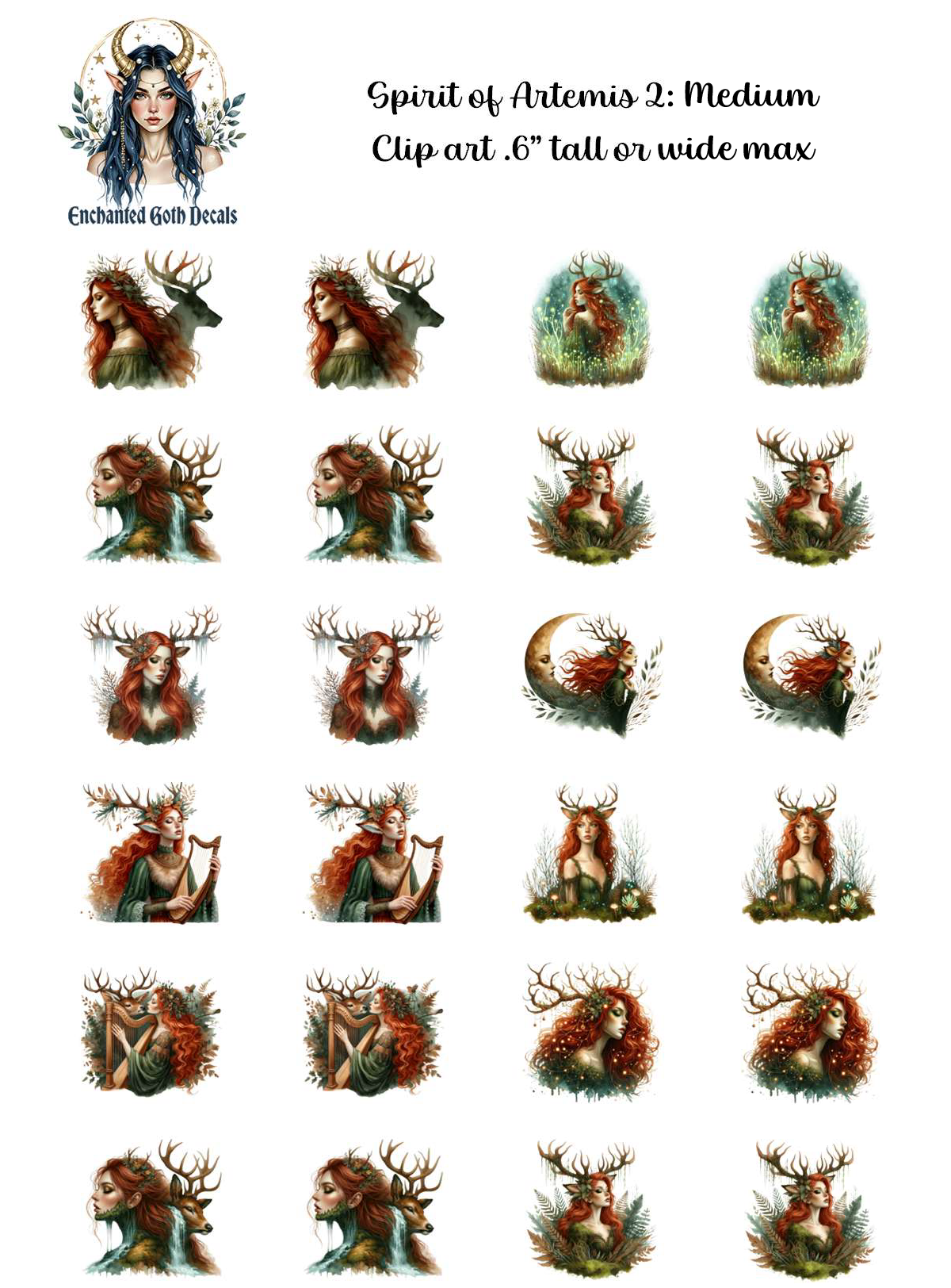 Spirit of Artemis 2 - Clipart