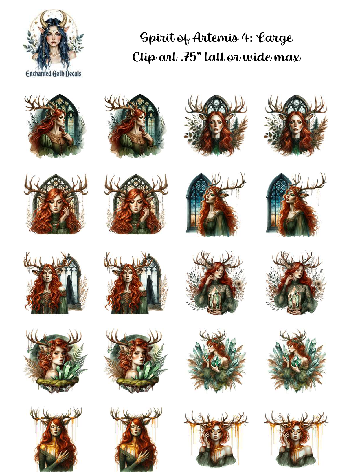 Spirit of Artemis 4 - Clipart