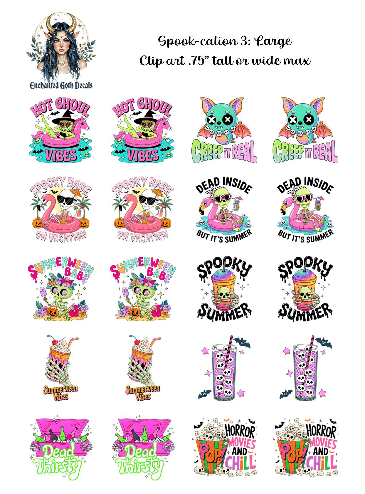 Spook-cation 3 - Clipart