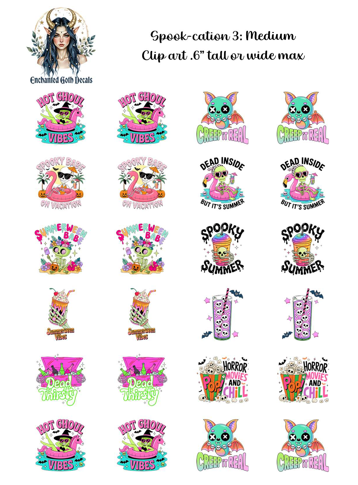 Spook-cation 3 - Clipart