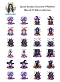 Spook-tacular Sorcerers 1 - Clipart