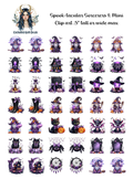 Spook-tacular Sorcerers 1 - Clipart Mini