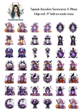 Spook-tacular Sorcerers 2 - Clipart Mini
