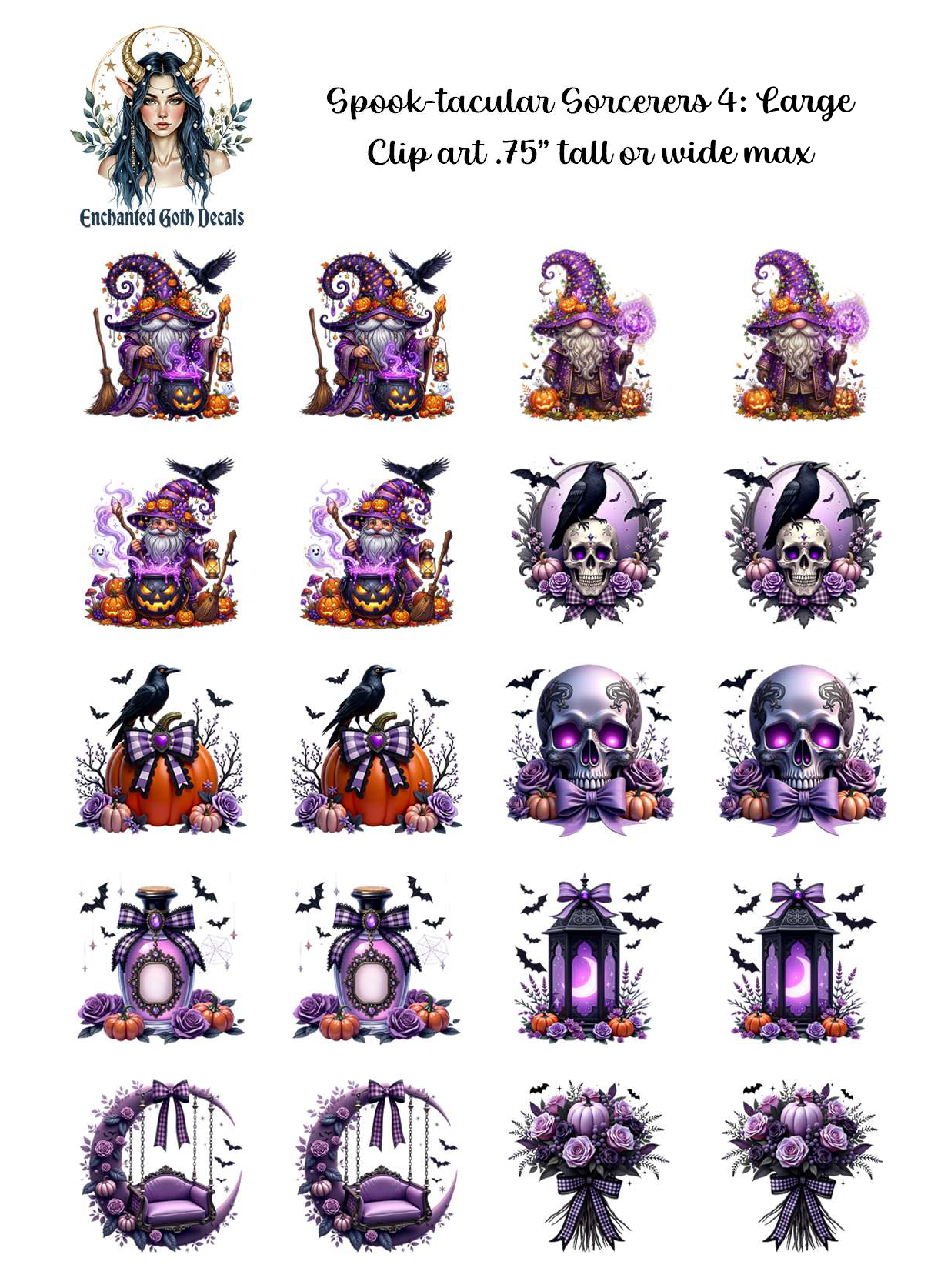 Spook-tacular Sorcerers 4 - Clipart