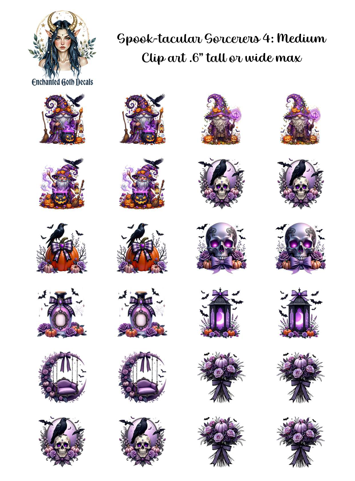 Spook-tacular Sorcerers 4 - Clipart