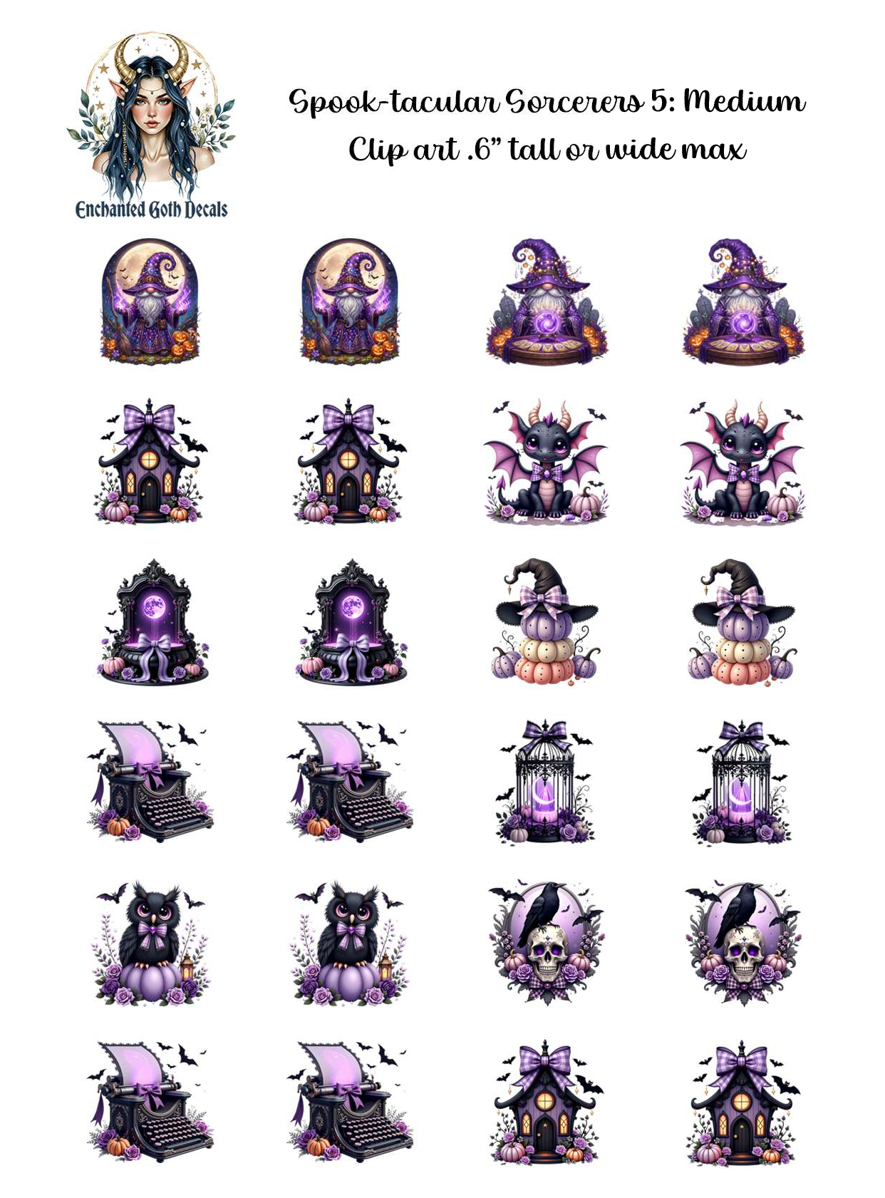 Spook-tacular Sorcerers 5 - Clipart
