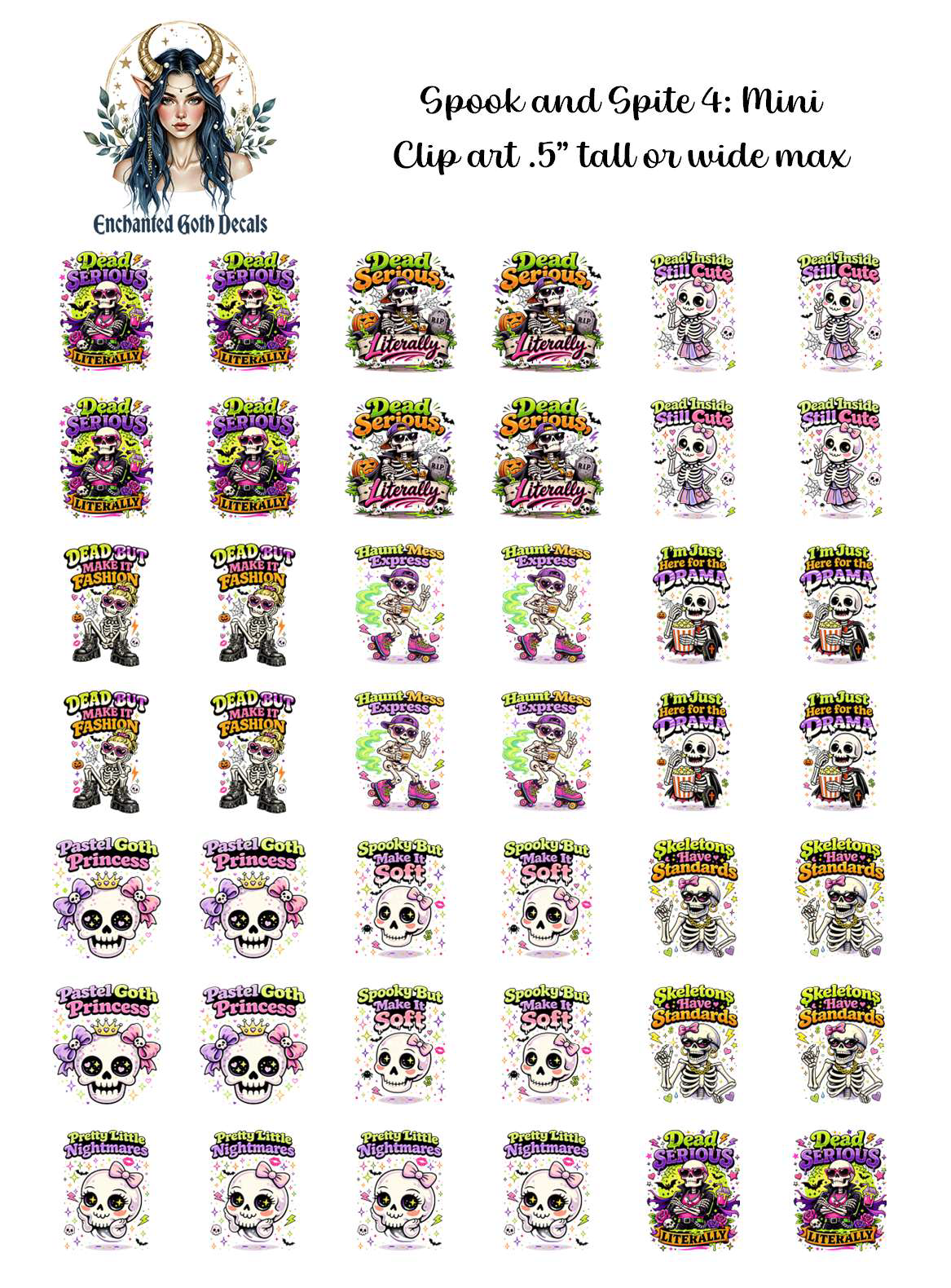 Spook and Spite 4 - Clipart Mini