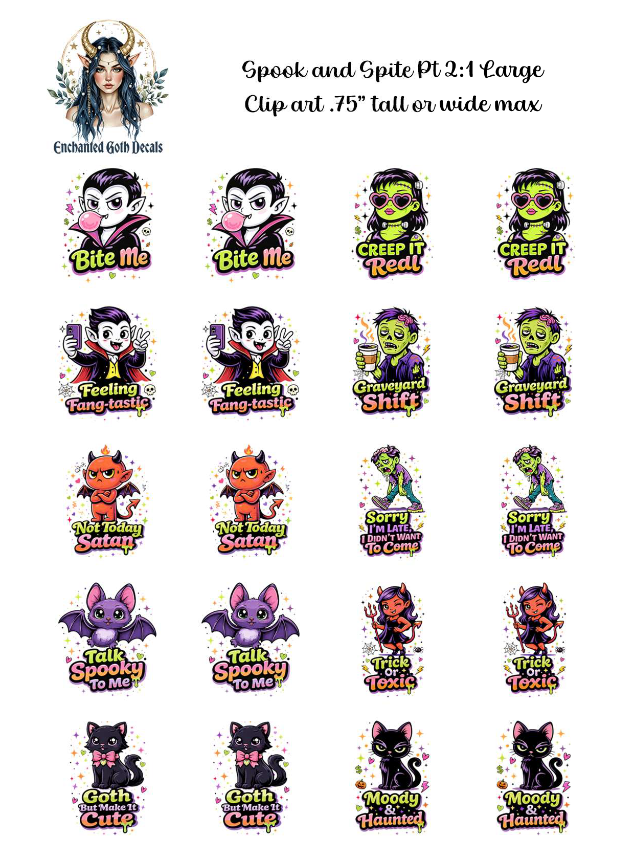 Spook and Spite Part 2:1 - Clipart