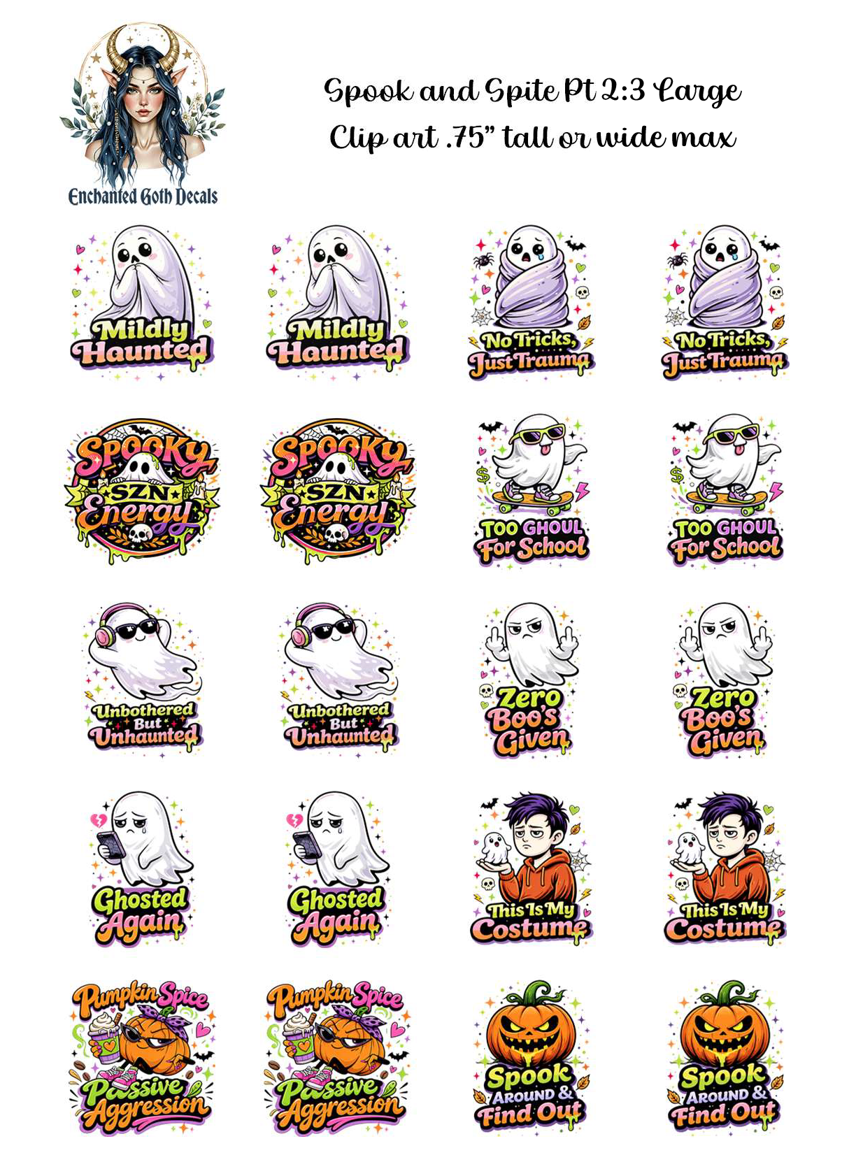 Spook and Spite Part 2:3 - Clipart