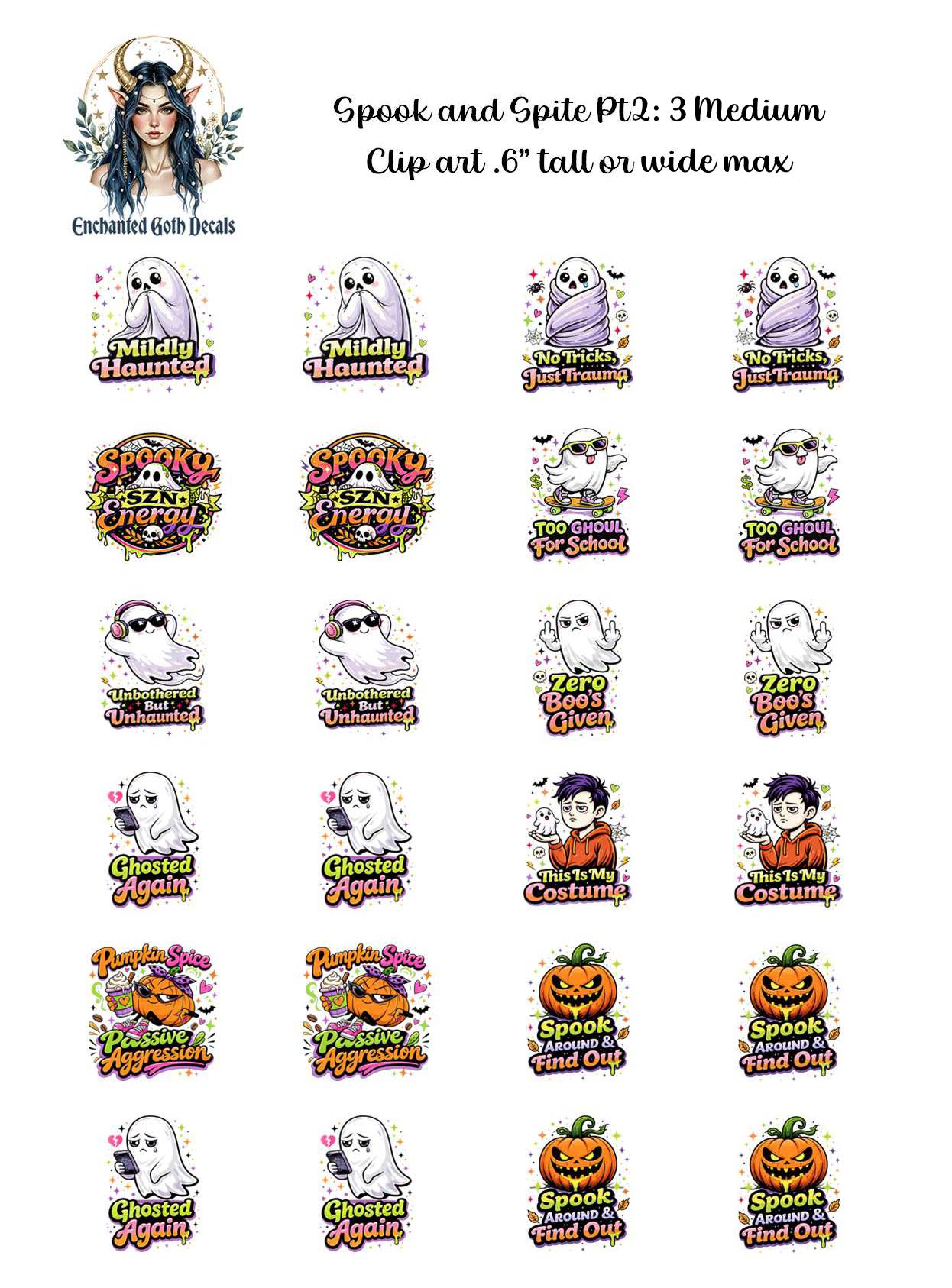 Spook and Spite Part 2:3 - Clipart
