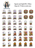 Spook and Spite Part 2:3 - Clipart Mini