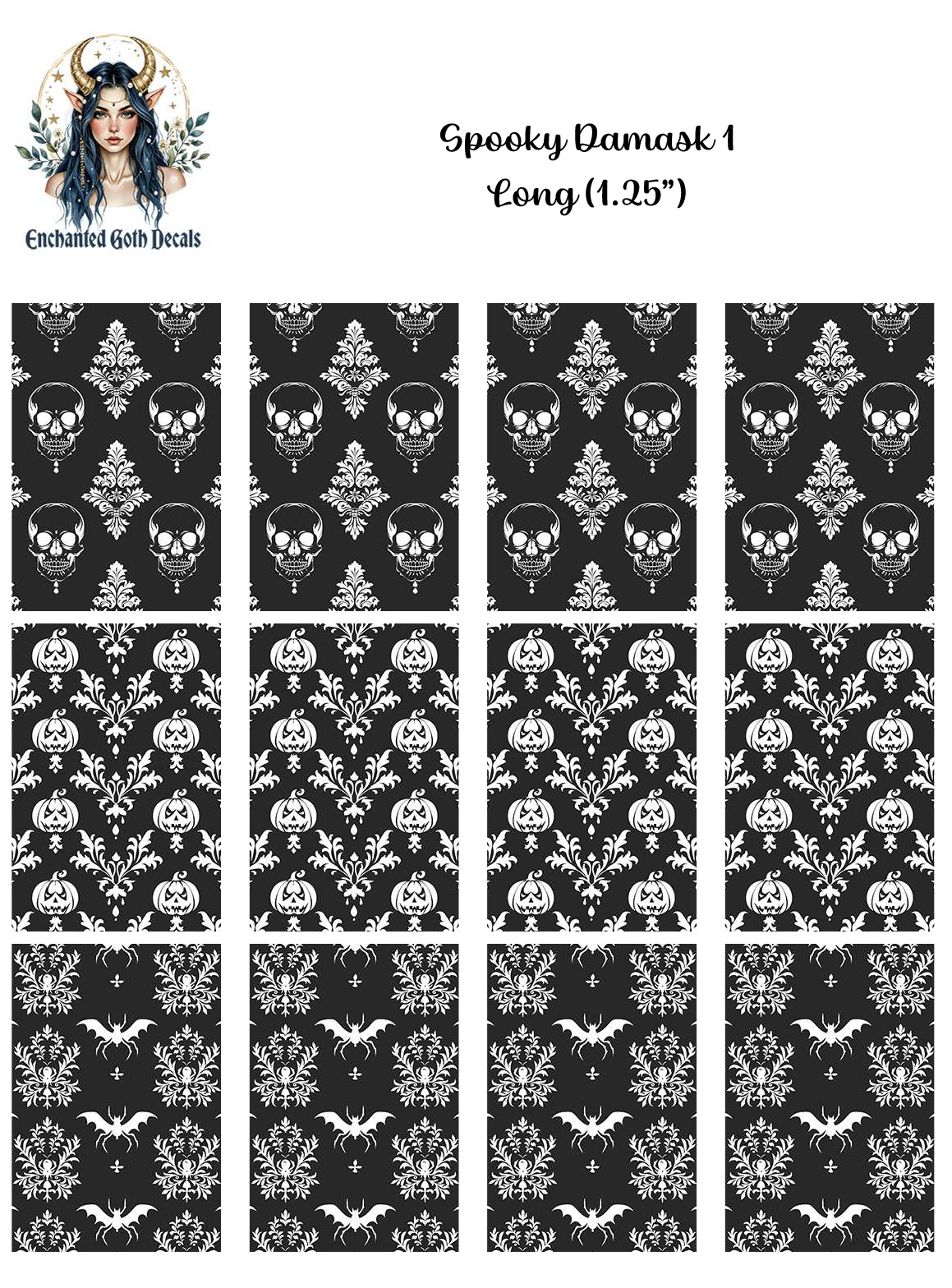 Spooky Damask 1
