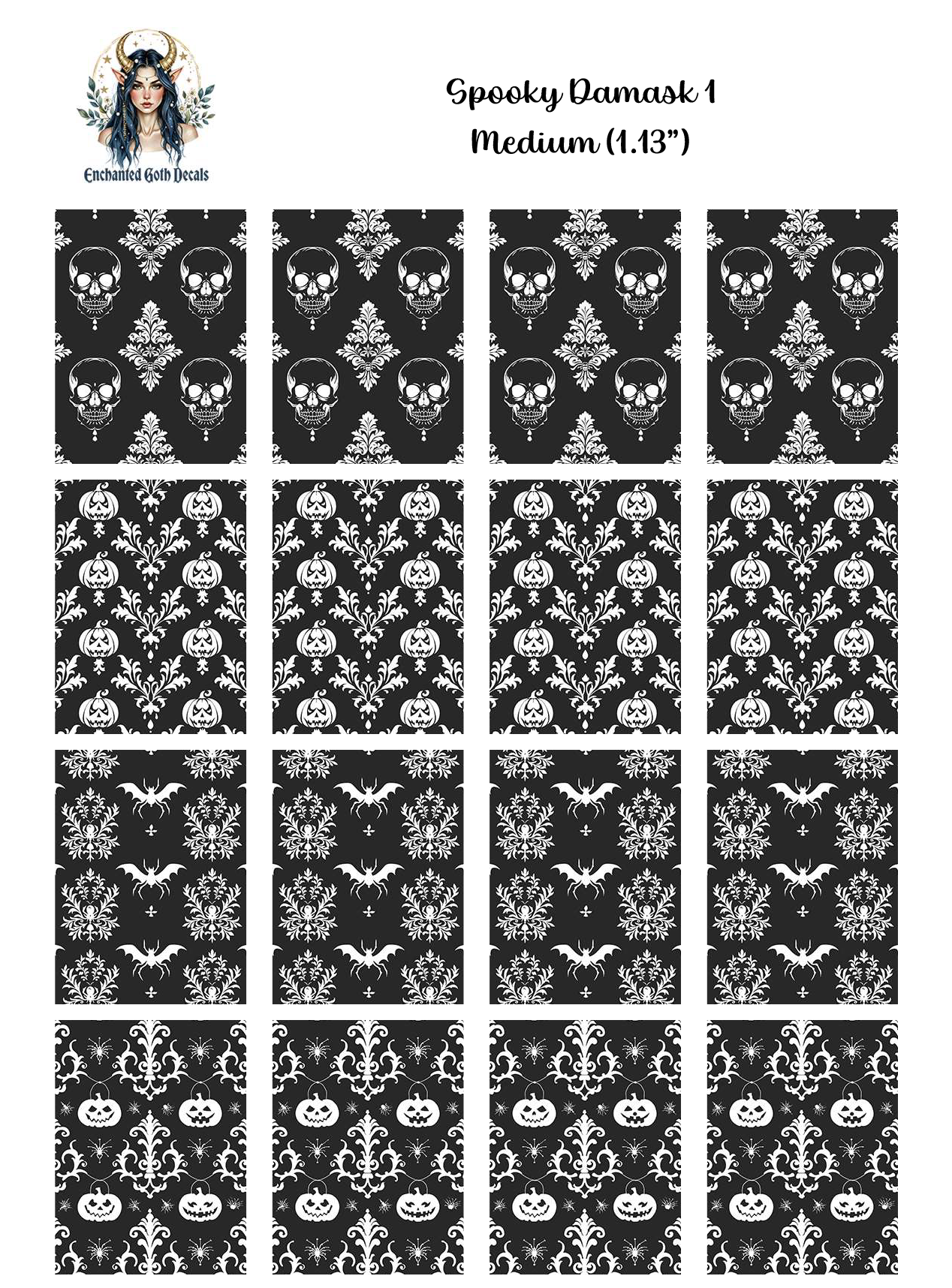 Spooky Damask 1