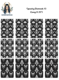 Spooky Damask 13 - Long