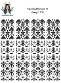 Spooky Damask 14 - Long