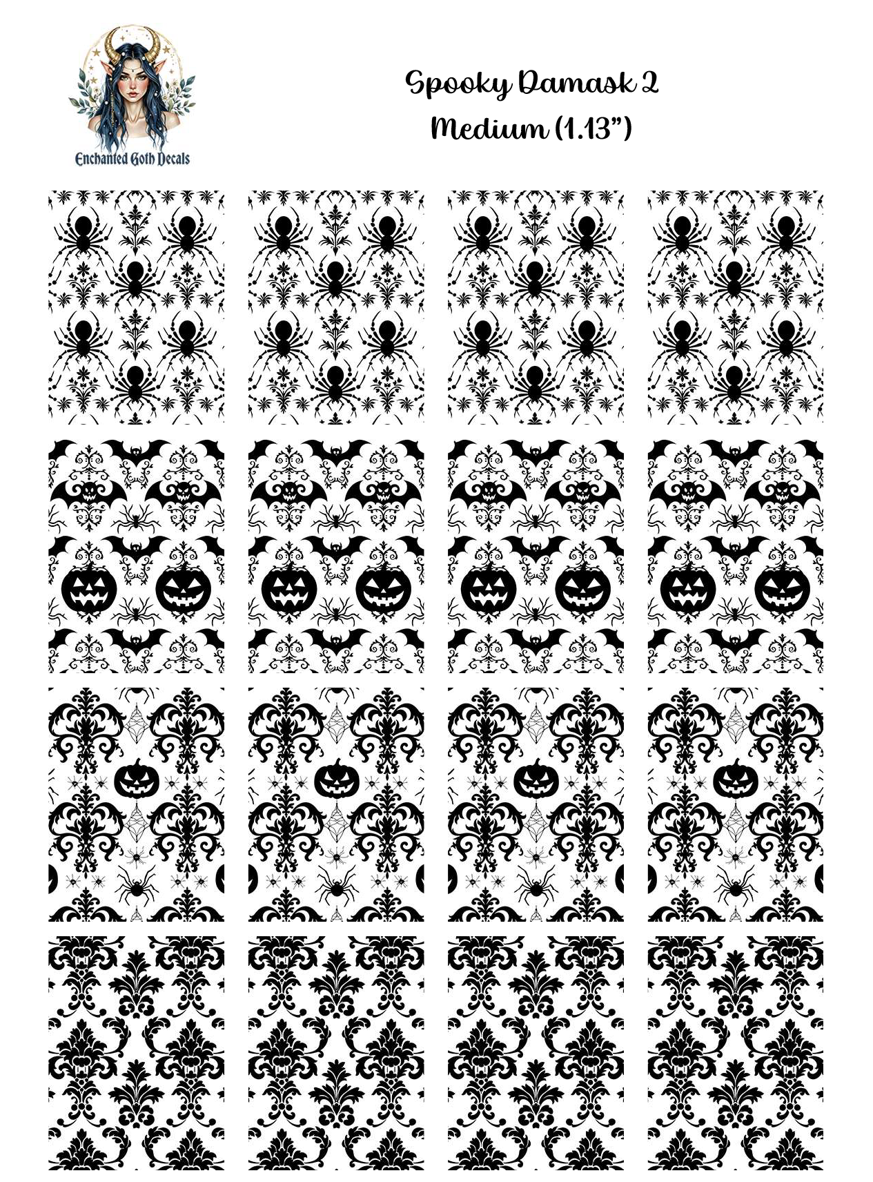 Spooky Damask 2