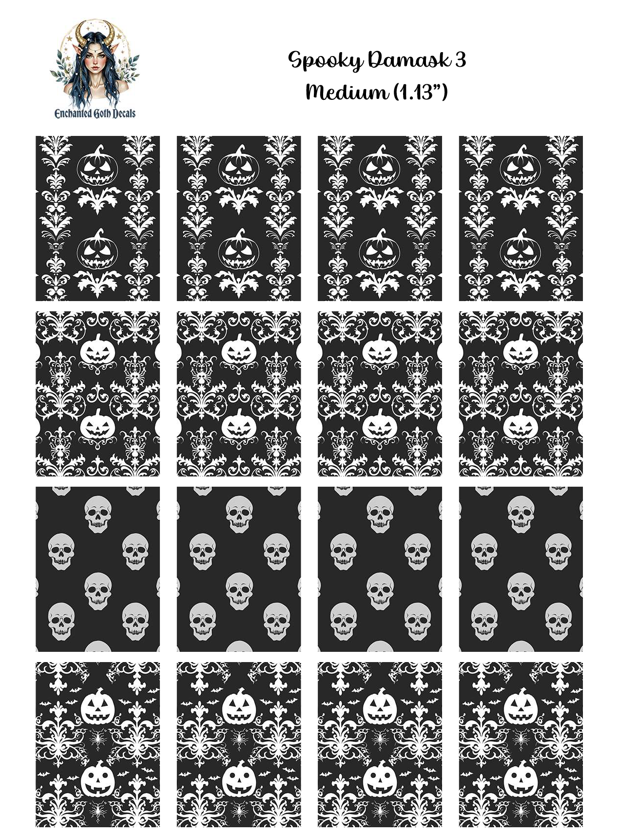 Spooky Damask 3