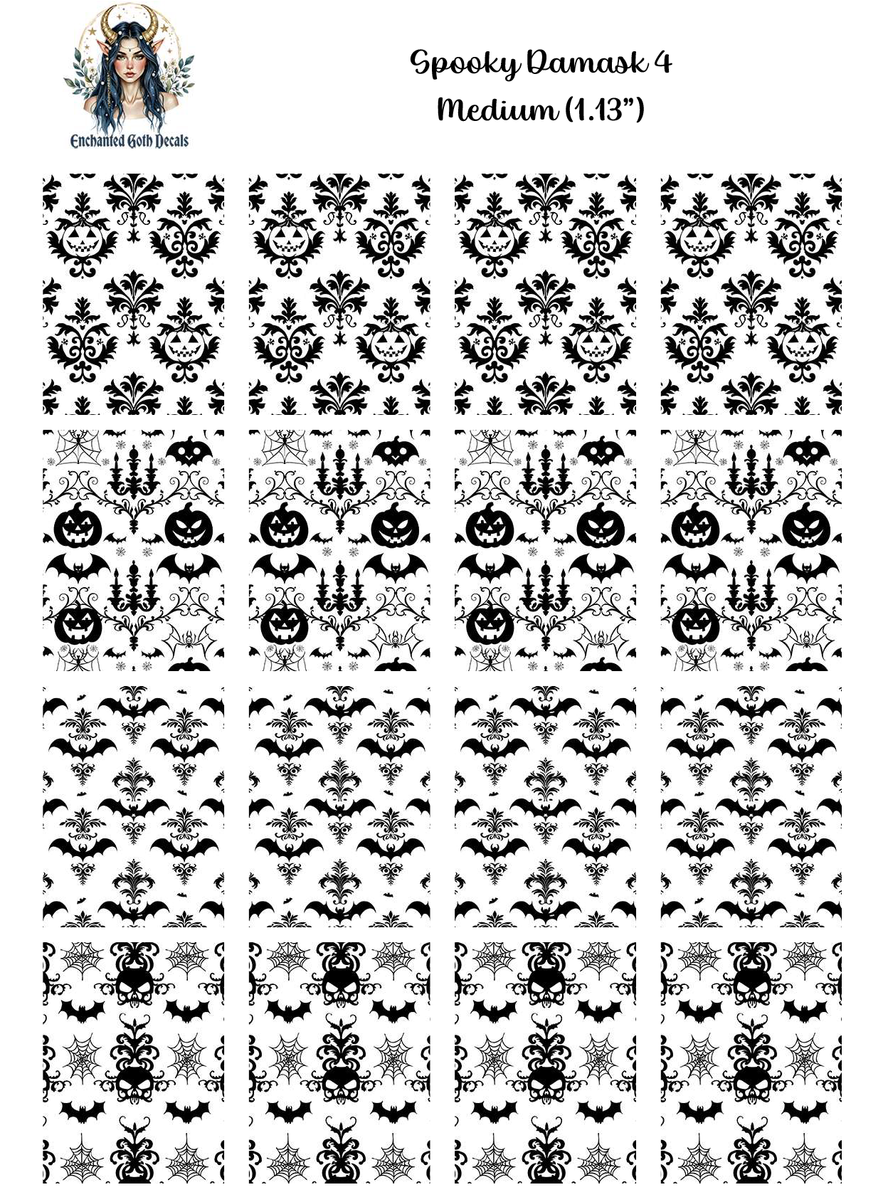 Spooky Damask 4