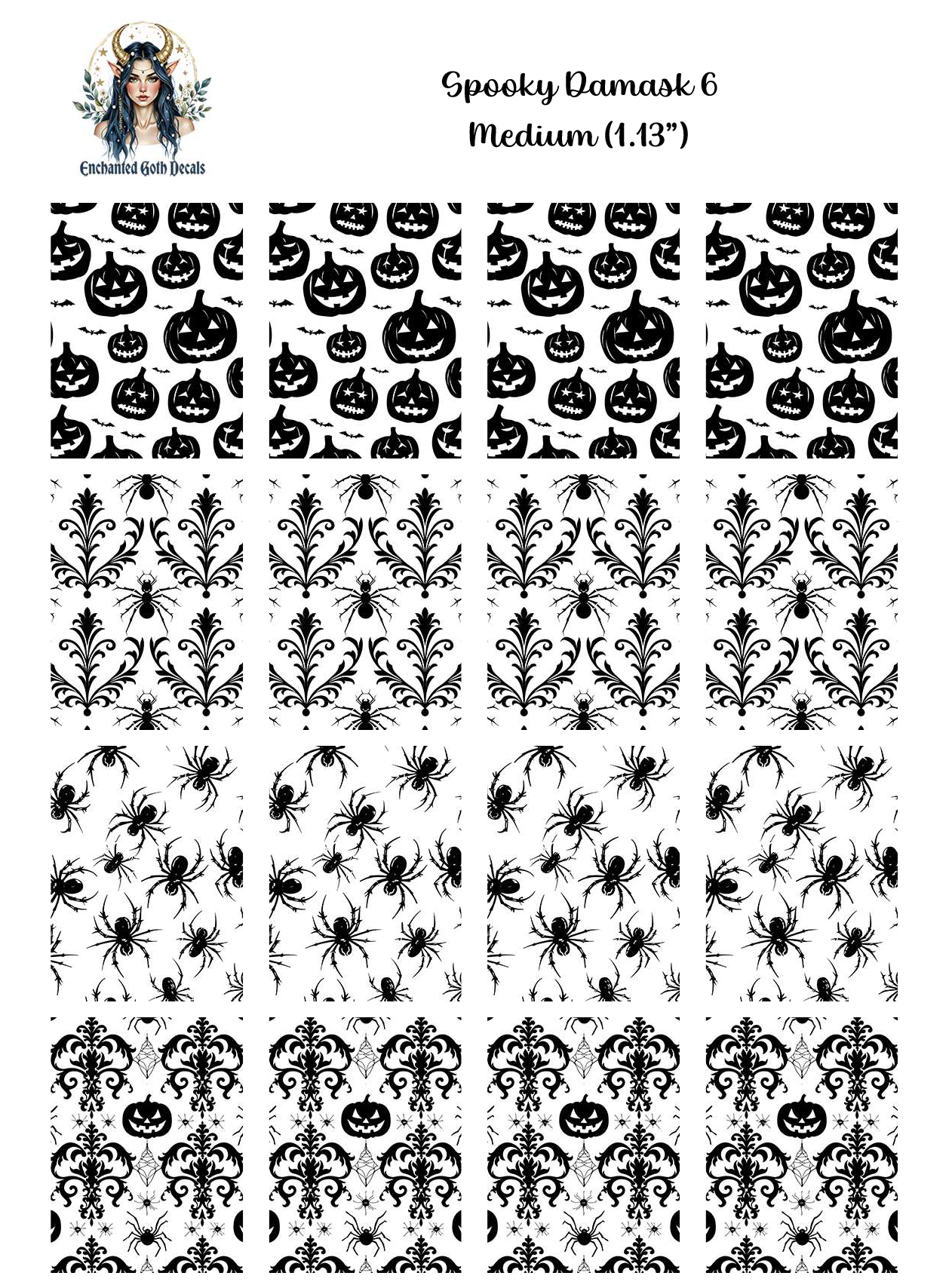 Spooky Damask 6