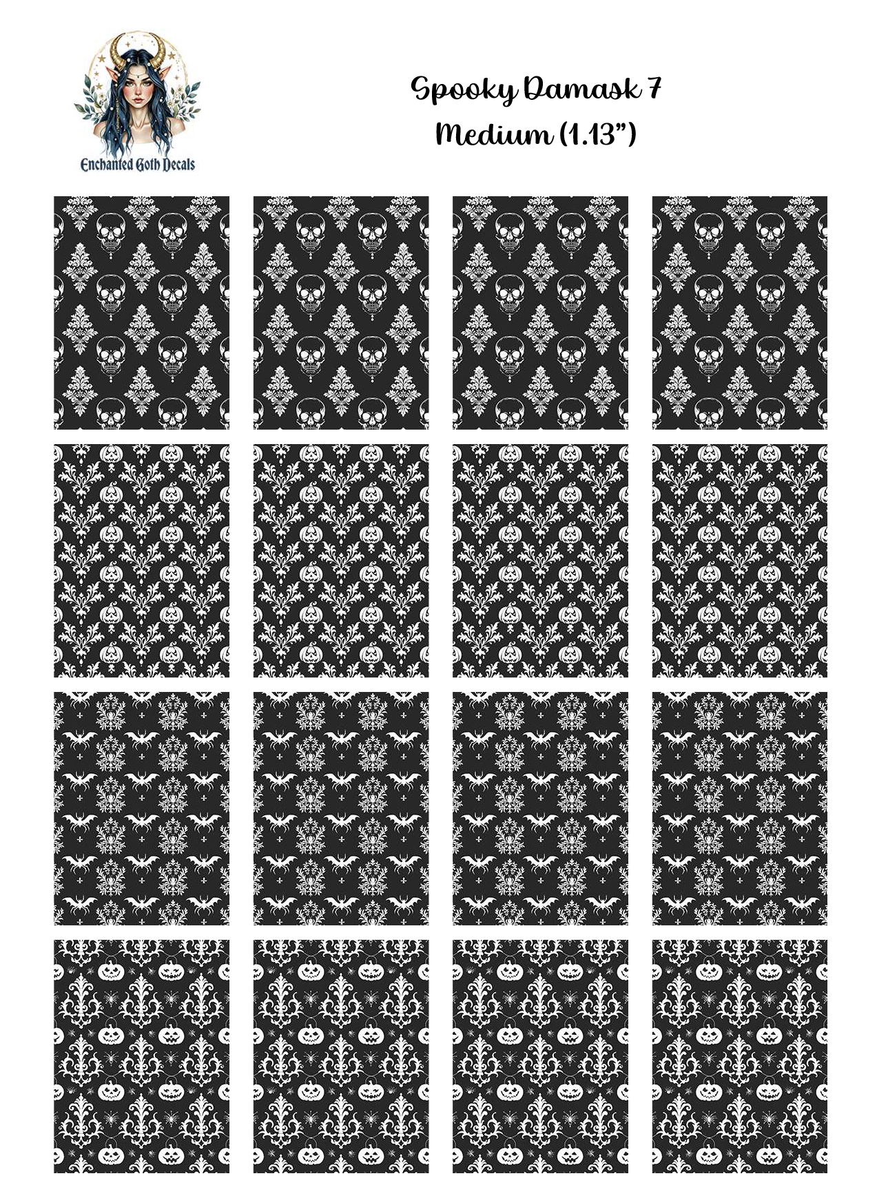 Spooky Damask 7