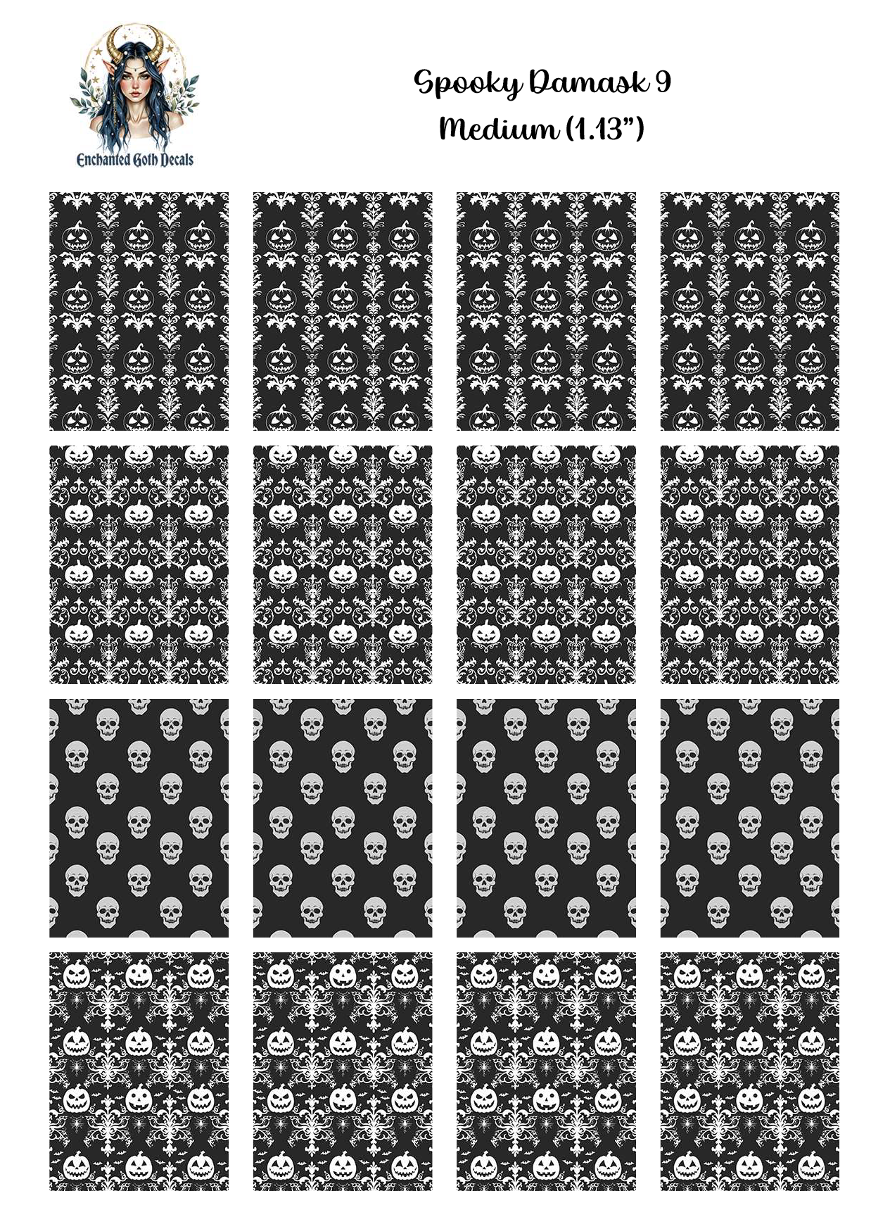 Spooky Damask 9
