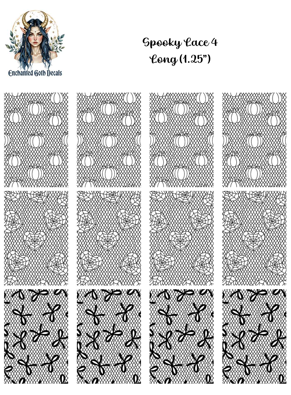 Spooky Lace 4 - Long