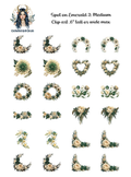 Spot on Emerald 2 - Clipart