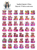 Spotted Splash 1 - Clipart Mini
