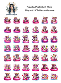 Spotted Splash 2 - Clipart Mini