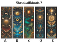 Stardust Rituals Bookmarks: Sheet 7