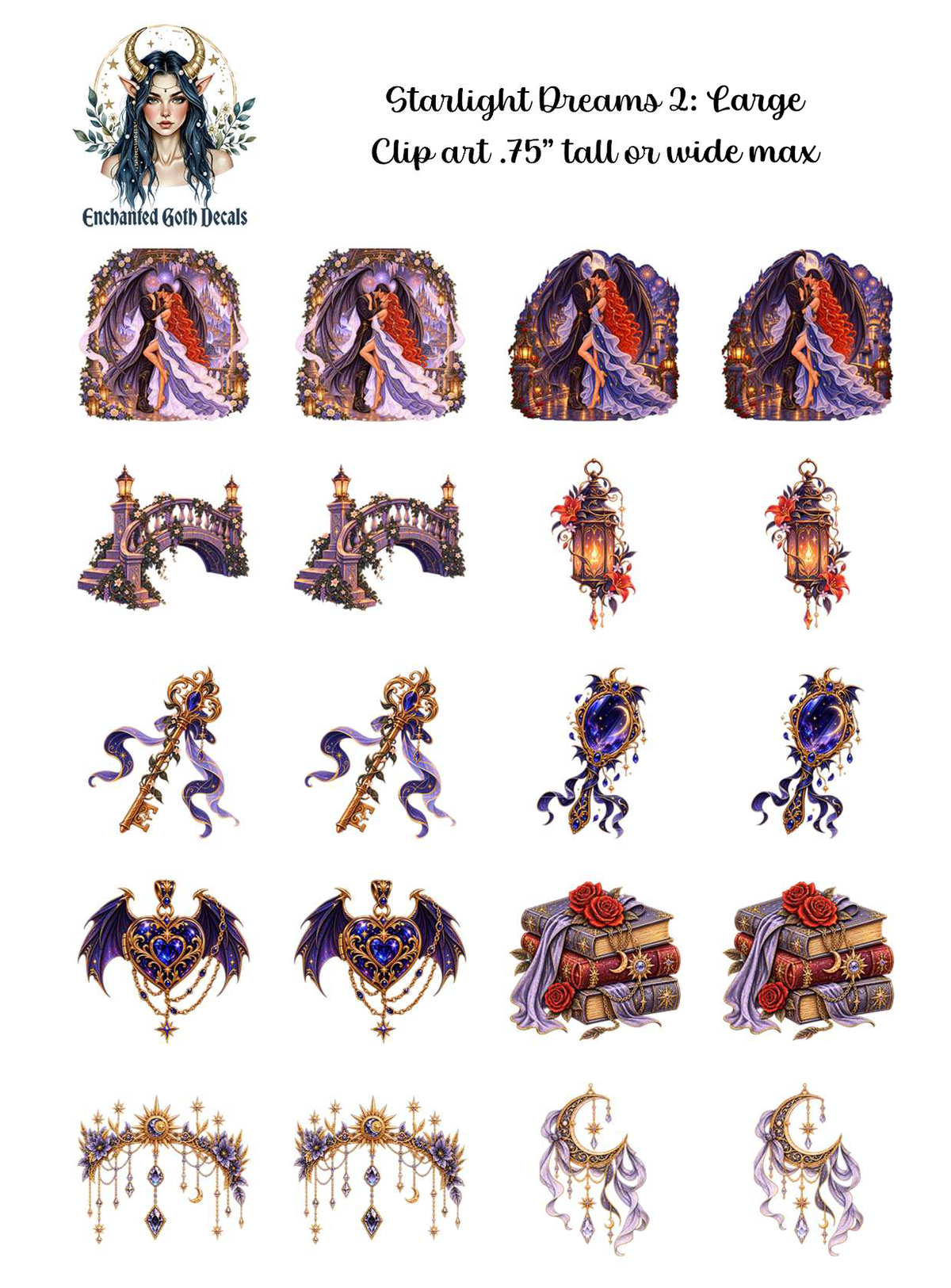 Starlight Dreams 2 - Clipart