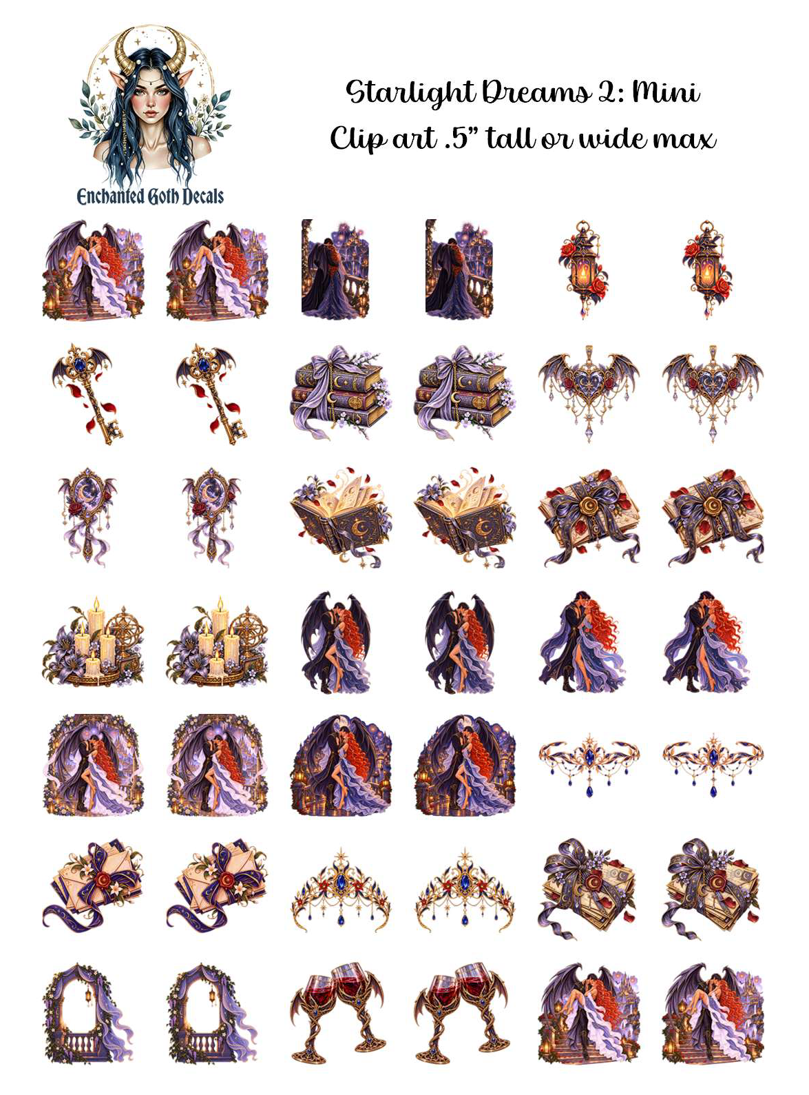 Starlight Dreams 2 - Clipart Mini