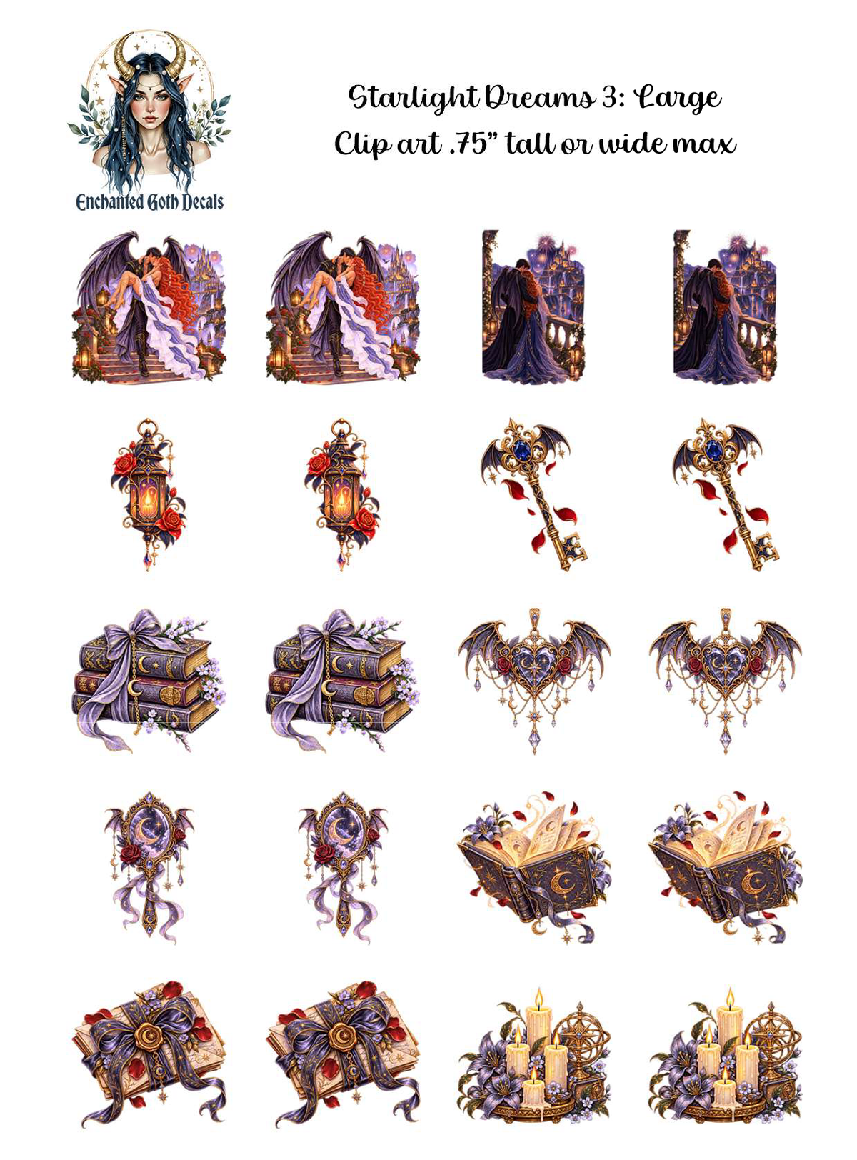 Starlight Dreams 3 - Clipart