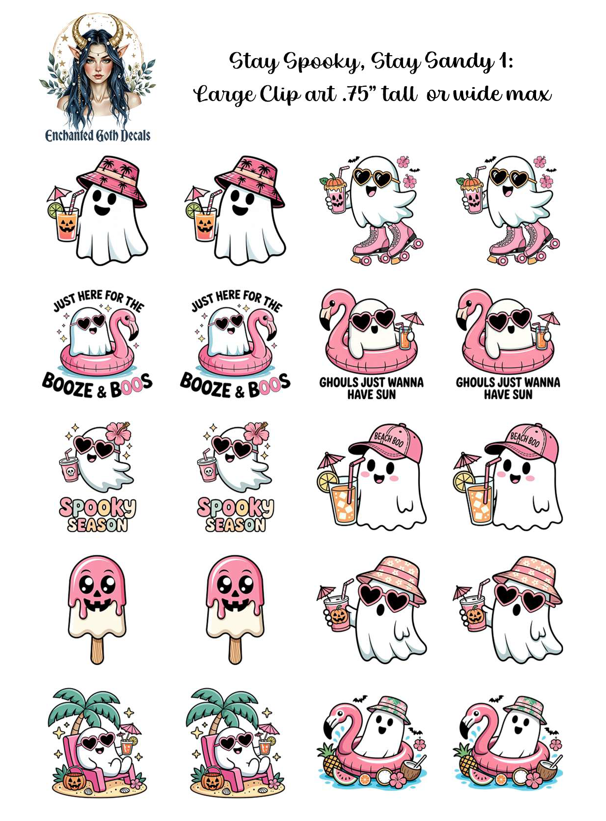 Stay Spooky, Stay Sandy 1 - Clipart