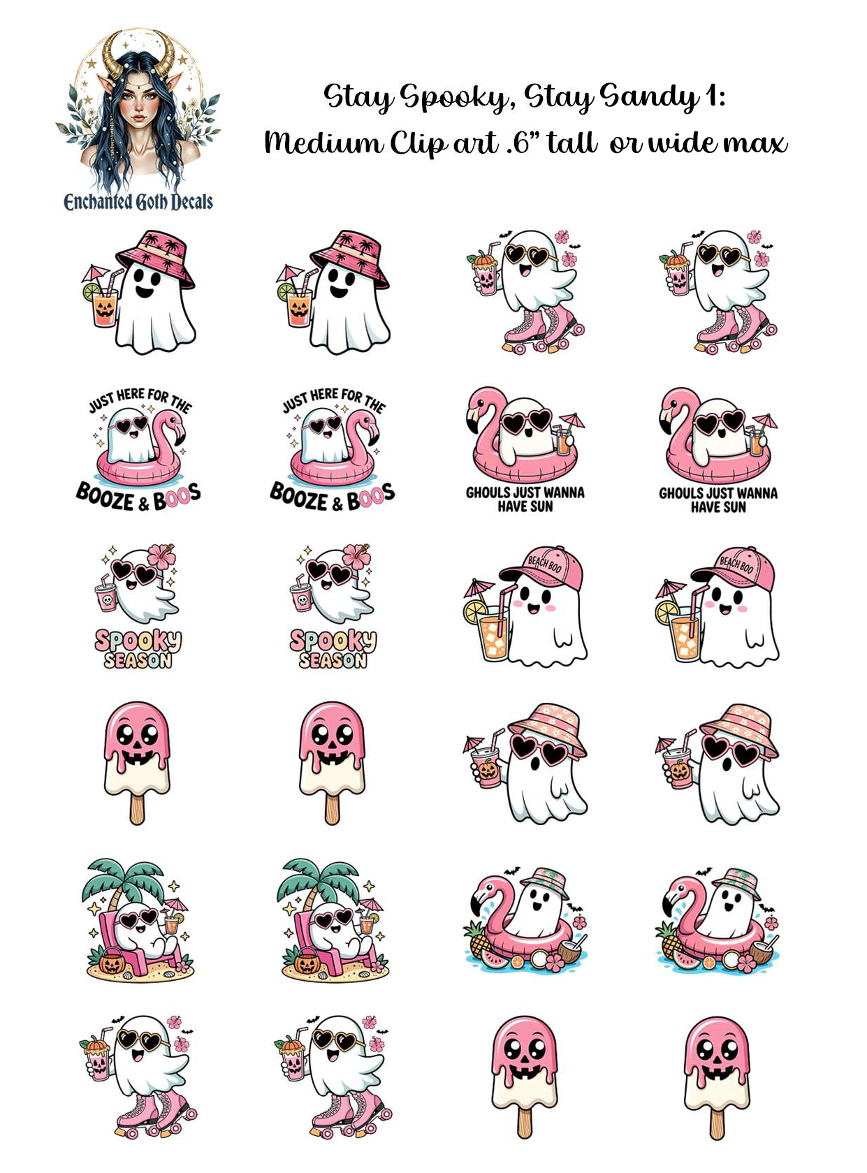 Stay Spooky, Stay Sandy 1 - Clipart