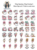 Stay Spooky, Stay Sandy 1 - Clipart Mini